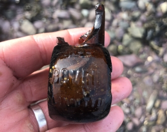 old Bovril jar